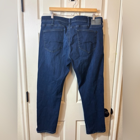 Mavi Dark Blue slim Straight Leg Jeans 40X30 40 X 30 Marcus - Picture 2 of 6